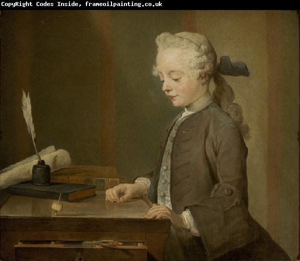 Jean Simeon Chardin Portrait of Auguste Gabriel Godefroy